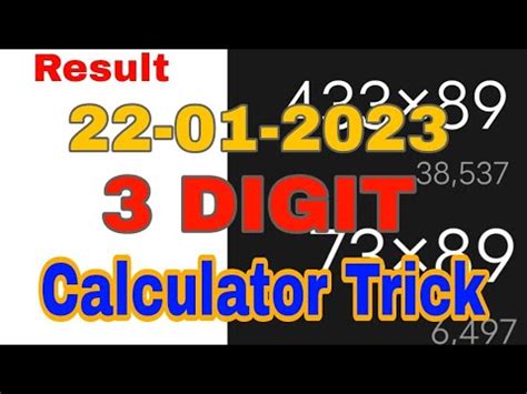 kerala lottery 3 digit formula calculator